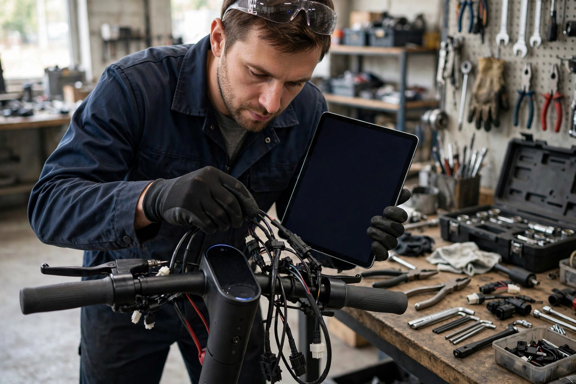 E-Scooter Inspektion in Mannheim – Elektronik-Diagnose am E-Scooter