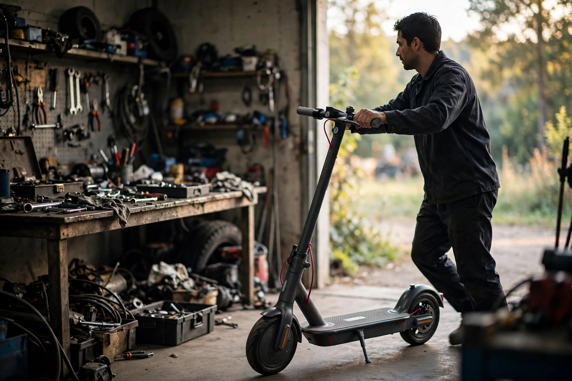 E-Scooter Motor Reparatur in Mannheim – Funktionstest nach der Reparatur